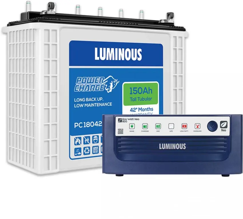 luminous inverter battery 150ah Tall tabular
